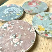 Handgemachtes Beton Untersetzer Set/Geschenk Wohnkultur von SaltAndSeaPottery