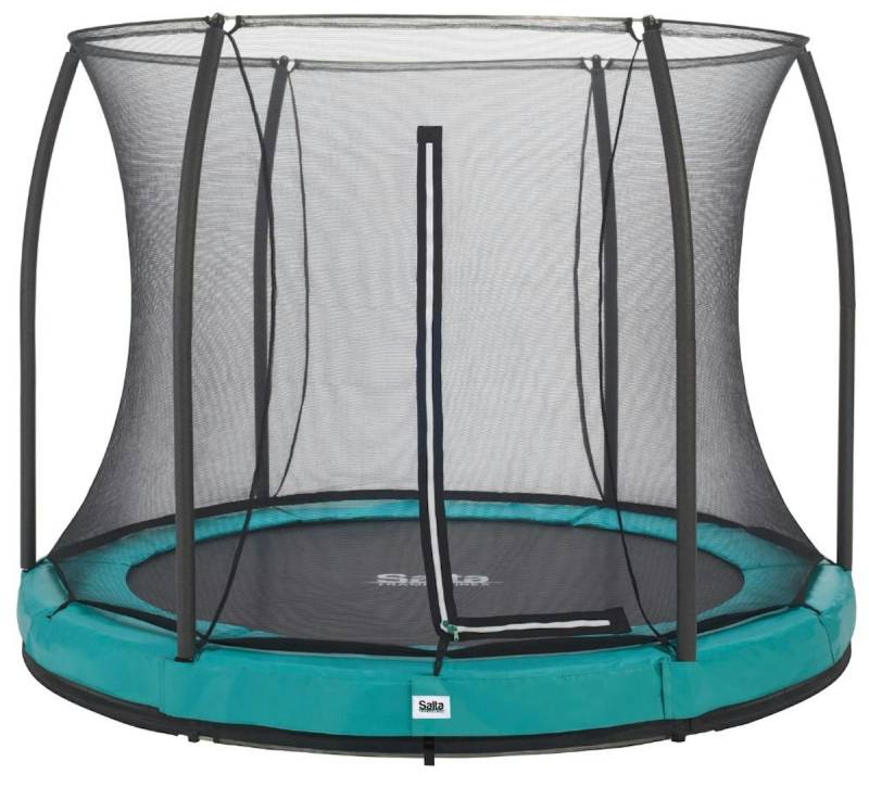 Salta Trampolin Comfort Edition Ground mit Sicherheitsnetz Ø 183 cm grün von Salta / Toptwence