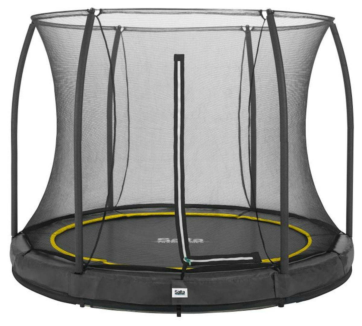 Salta Trampolin Comfort Edition Ground mit Sicherheitsnetz Ø 251 cm schwarz von Salta / Toptwence