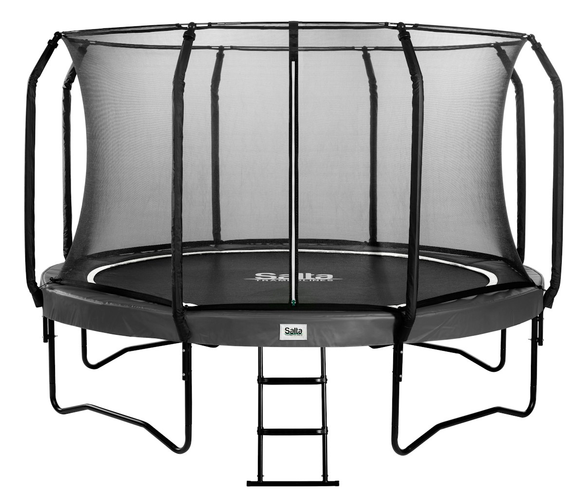 Salta Trampolin First Class Ø 366 cm mit Sicherheitsnetz und Leiter-schwarz von Salta / Toptwence