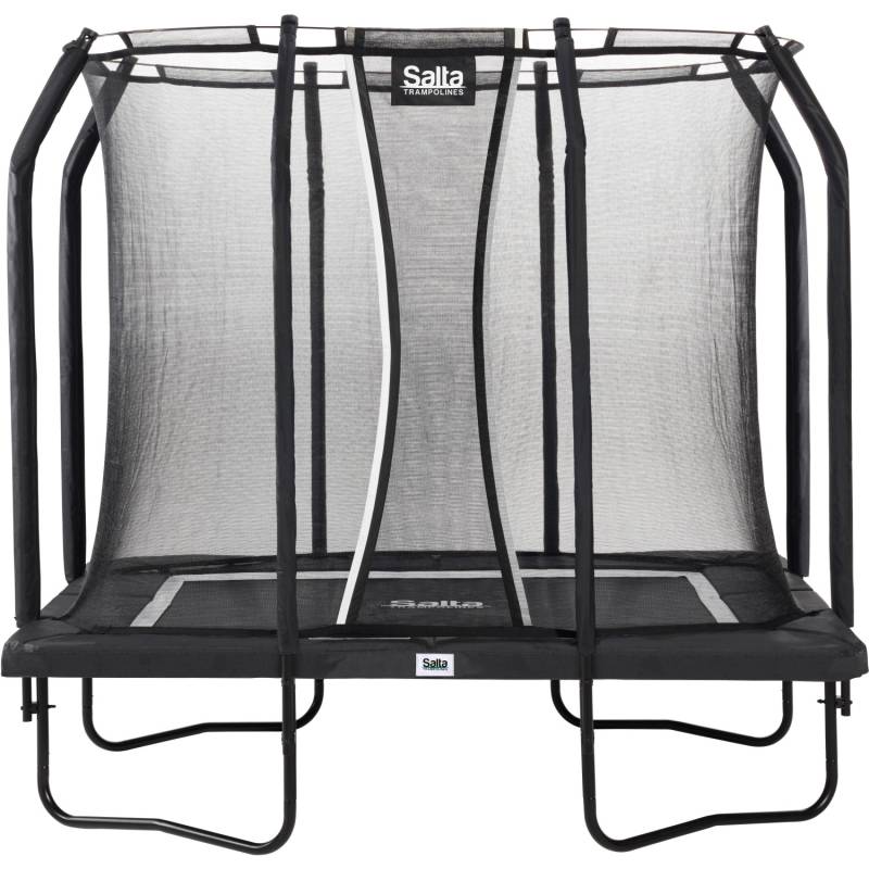 Salta Trampolin Premium Black Edition 214 x 153 cm Schwarz von Salta