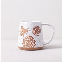 Biene Becher - Honigbienen Handgemachte Keramik Küstenhaus Salz Der Erde Öffner von SaltoftheEarthNC