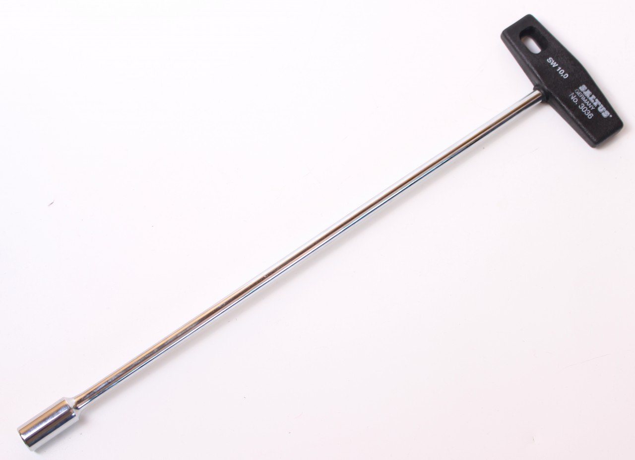 Saltus Steckschlüssel SALTUS Sechskant Steckschlüssel mit T-Griff 10 x 150 mm Innensec… von Saltus
