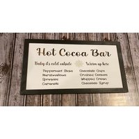 Hot Coca Bar Schild von SaltyPeachCreations