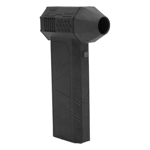 Saluaqui 150000 U/Min Jet Trockengebläse Turbo -Lüftergebläse Zum Camping und Im Freien - Wiederaufladbare Bürstenlose Elektroluft Duster mit Hoher Leistung in Kompaktem Schwarzem Design (Black) von Saluaqui
