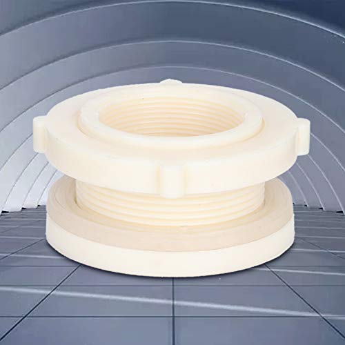 Saluaqui 2in ABS -Bulkhead -Tank Anpassungsadapter für Fischtanks, Wassereimer und Teich Robuster Wassertankanschluss mit Interner und Externer Fadengrenze Saluaqui 2in ABS -Bulkhead -Tank Anpassungsadapter für Fischtanks, Wassereimer und Teich Robuster Wassertankanschluss mit Interner und Externer Fadengrenze von Saluaqui