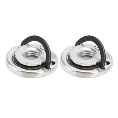 Saluaqui 2pcs M14 Winkelschleifer Schnellfreisetzungsmutter Legierung Stahl Self -Locking - Nuss Austausch Effizientes Winkelmühle Zubehör für Verschiedene Werkzeuge von Saluaqui