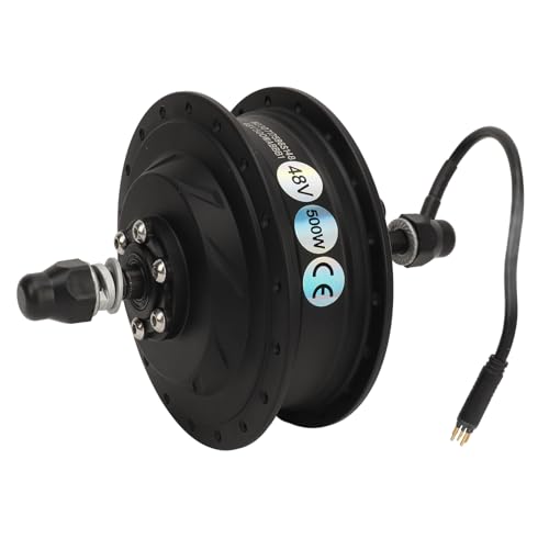 Saluaqui 48 V 500W Elektrofahrrad -Zahnrad -Hub Motor Bürstenloser Hinterer Antrieb Wasserdichtem Metall für Elektrikradfahrzeuge für Verbesserte Fahrradleistung und DIY Upgrades von Saluaqui