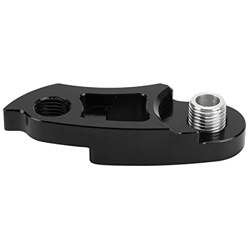 Saluaqui Aluminium Heckummeur -Kleiderbügel -Erweiterung Schwarzer Fahrradschwanzhaken für die Übergang der Glatten Geschwindigkeit 41 Mm Länge Erhöht Sich, Passt 36T Bis 56 T (Black) von Saluaqui