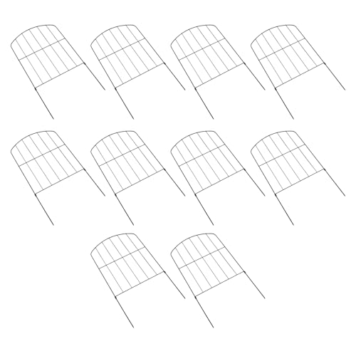 Saluaqui Dekorativen Gartenzaun mit Einfacher Baugruppe - Wölbende Gemahlene Einsätze Metall -Haustier Barrierenzaun für Garten, Terrasse, Landschaftsgestaltung Im Freien und Gartenrandkanten Saluaqui Dekorativen Gartenzaun mit Einfacher Baugruppe - Wölbende Gemahlene Einsätze Metall -Haustier Barrierenzaun für Garten, Terrasse, Landschaftsgestaltung Im Freien und Gartenrandkanten von Saluaqui