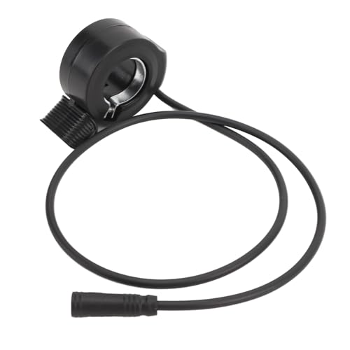 Saluaqui Drosselklappenbeschleuniger Daumen Gas mit 3 Pin Wasserdichtem Stecker für BBS01 BBS02 Elektrofahrräder - 130x Kabel, Adaptive Spannung für eine Vielfältige Kompatibilität Saluaqui Drosselklappenbeschleuniger Daumen Gas mit 3 Pin Wasserdichtem Stecker für BBS01 BBS02 Elektrofahrräder - 130x Kabel, Adaptive Spannung für eine Vielfältige Kompatibilität von Saluaqui