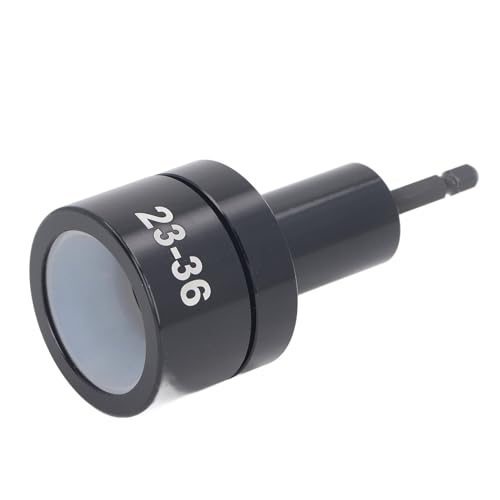 Saluaqui Elektrische Kackmaschine Bit mit Verlängerter Länge 23-36 Mm für die Nahtlose Versiegelung | Vielseitige und Kompatible Flaschenhackfleischbit für Elektrische und Pneumatische Übungen von Saluaqui