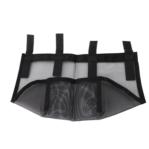 Saluaqui Horse Mesh Nase Fly Maske mit Robustem Mesh-Stoff für Bequeme Verschleiß und Starker Fliegenschutz-einstellbares Benutzerfreundliches Design für Viehstock von Saluaqui