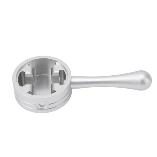 Saluaqui Kaffeemaschine Ersatzdampfhebel mit Externem Design | 304 Edelstahl Kaffeemaschine Dampfknopf | Einfache Installation für Präzise Dampfsteuerung (SILVER) von Saluaqui
