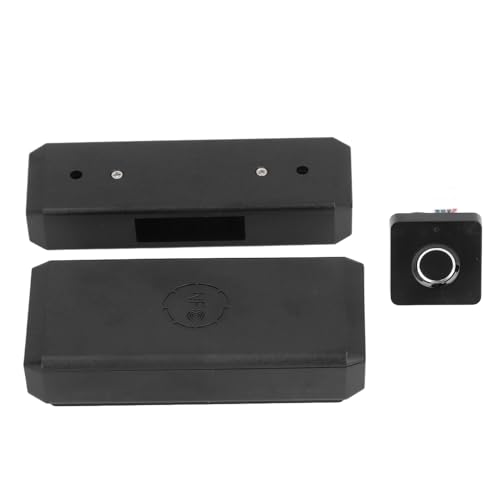 Saluaqui Keyless Smart Cabinet Lock mit Fingerabdruckerkennung für Kindersicherheit - Baby -Proofing Schubladenschloss mit Einfacher Installation ohne Trommel PC/ABS Material, 500 mAh Akku für (#2) von Saluaqui