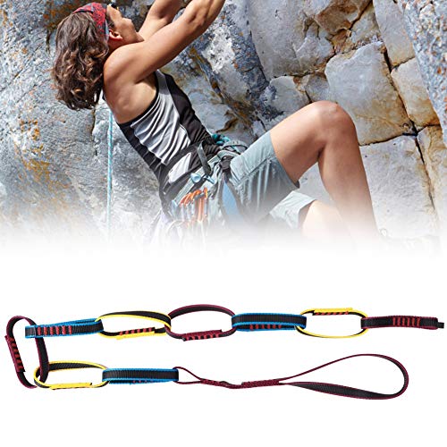 Saluaqui Leichtes Kletterseilgabeless für Outdoor -Abenteuer mit Starkem Nylonmaterial - Optimal für Leitern, Klettern, Überleben und Notvakuationen von Saluaqui