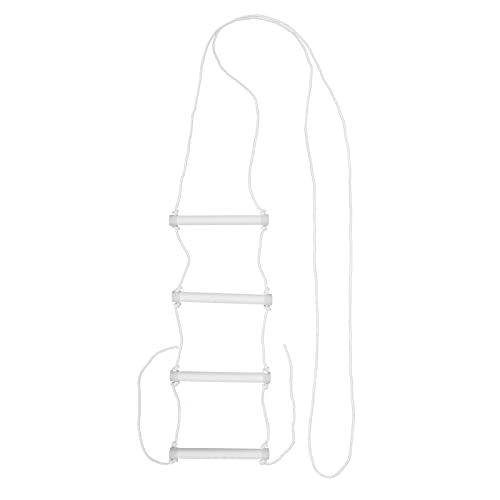 Saluaqui Luminous Bett Ladder Assist Seil für ältere Menschen - Universal White Bett Leiter Assist mit Griff für Stabile Sit -up Unterstützung auf Jedem Bettrahmen Saluaqui Luminous Bett Ladder Assist Seil für ältere Menschen - Universal White Bett Leiter Assist mit Griff für Stabile Sit -up Unterstützung auf Jedem Bettrahmen von Saluaqui