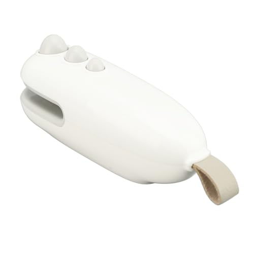Saluaqui Mini -Bag -Versiegelung mit Schneider Wiederaufladbare Tragbare Handheld Wärme Vakuumversiegelung für Plastikbeutel und Aufbewahrung von Lebensmitteln, Kompaktes Blaues Design (WHITE) von Saluaqui