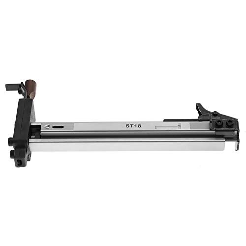 Saluaqui Nagelpistole, Holzbearbeitungs-Handnagler ST18 Aluminiumlegierung für Möbel für Bodenbeläge für Dächer von Saluaqui