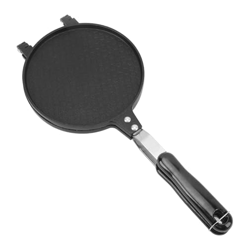 Saluaqui Non -Stick -Eierrolle Presse Pan Aluminium 6,8 Zoll Doppelseitiger Herd Tortilla Presse mit Griff für Effizientes und Bequemes Kochen in der Küche (Netzstil) von Saluaqui