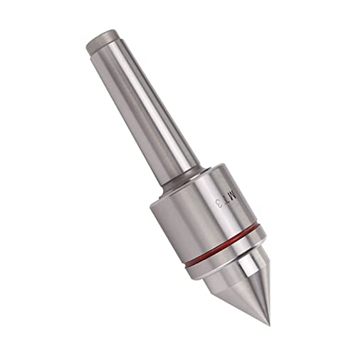 Saluaqui Precision Live Center 60 Grad Revolvierendes MT3 -CNC -Werkzeug mit Hohem Kohlenstoffstahl für Drehmaschine Glatte Lager, Versiegelung Staubdichtes Design und Hohe Genauigkeit von Saluaqui