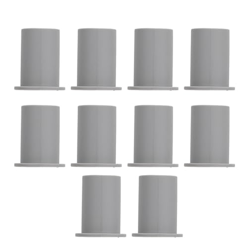 Saluaqui Premium 10PCS -Kabel -Routing Kit für Silikonkabel Futtermittel durch Buchsen und Wand Grommet Set, Ideal für Ethernet Kabelmanagement, Schwarz, Schwarz (Grey) von Saluaqui