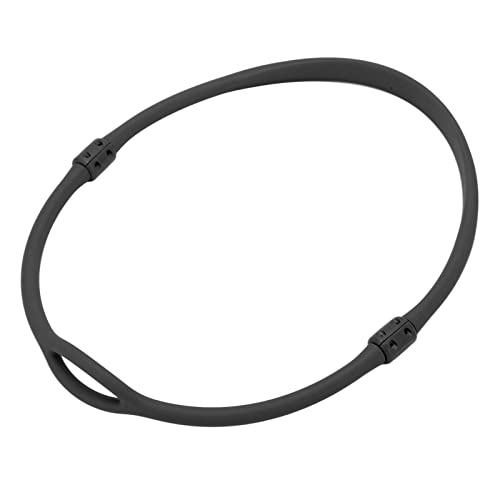 Saluaqui Premium Silicon Scuba Tauchregler Halskettehalter mit Integriertem Design für Einfache Gebrauch und Komfort - 62 cm Schwarzes Diving -Accessoires für Alle Diving Enthusiasten (72CM) von Saluaqui
