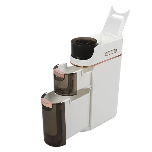 Saluaqui Schlanker Schmaler Lagerschrank mit Zweistufiger Schubladendesign, Idealer Vertikaler Schlanker Schrank für Schlafzimmer, Wohnzimmer oder Büro in Weißer Brauner Finish Saluaqui Schlanker Schmaler Lagerschrank mit Zweistufiger Schubladendesign, Idealer Vertikaler Schlanker Schrank für Schlafzimmer, Wohnzimmer oder Büro in Weißer Brauner Finish von Saluaqui