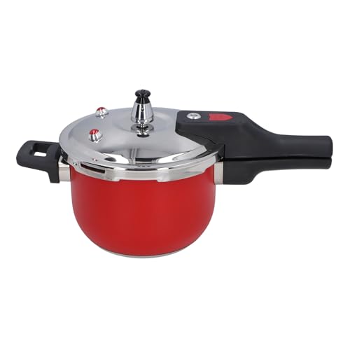 Saluaqui Schneller Kochhalskochtopf 304 Edelstahl 4L Hochtemperaturresistent Drucksuppe Topf für eine Effiziente Küchenleistung (4L) von Saluaqui