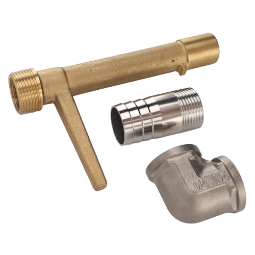 Saluaqui Schnellkuppler -Schlüsselwerkzeug für Einen Effizienten Wasserzugang - Rostfreie G3/4 Messing und Edelstahlschlauchkupplungsventilschlüssel für Gartensprinkler Bewässerung von Saluaqui