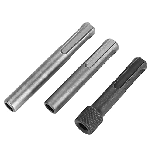 Saluaqui Sechskant-Bit-Konverter mit Hoher Härte, Sechskant-Bit-Halter, für Elektrische Hammer-Bohrmaschine von Saluaqui