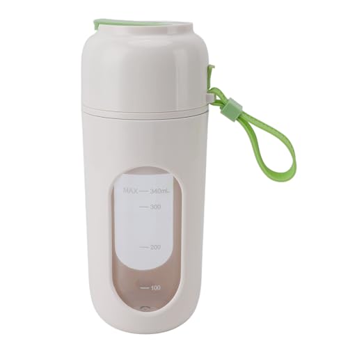 Saluaqui Tragbarer USB -wiederaufladbarer Mixer mit 12 Stahlblättern für Smoothies, Shakes & Säfte - Mini Personal Blender Cup für Zuhause, Sport, Outdoors & Travel Green (GREEN) von Saluaqui
