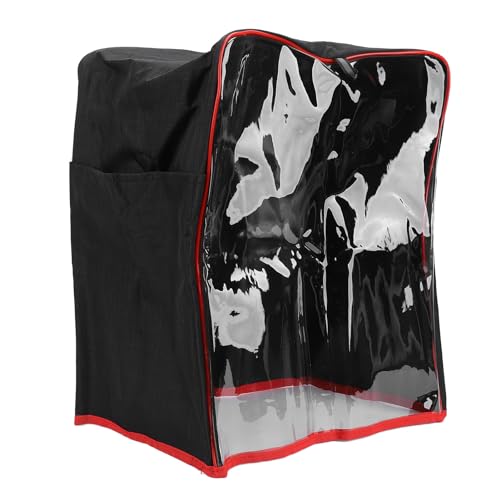 Saluaqui Wasserfestes Oxford Standmixerabdeckung mit Transparenter Front und Taschen, Staubdicht (45 * 30 * 55 cm) von Saluaqui