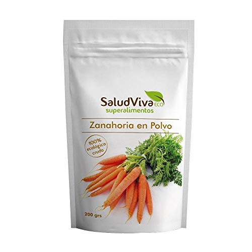Salud Viva Karottenpulver, 200 g, Schwarz, Estandar von Saludviva