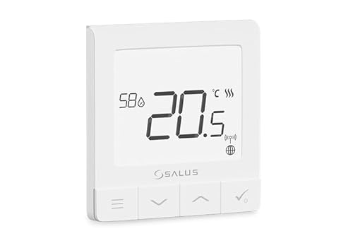 SALUS SQ610 Quantum ULTRAFLACHER RAUMTHERMOSTAT Weiß von Salus Controls