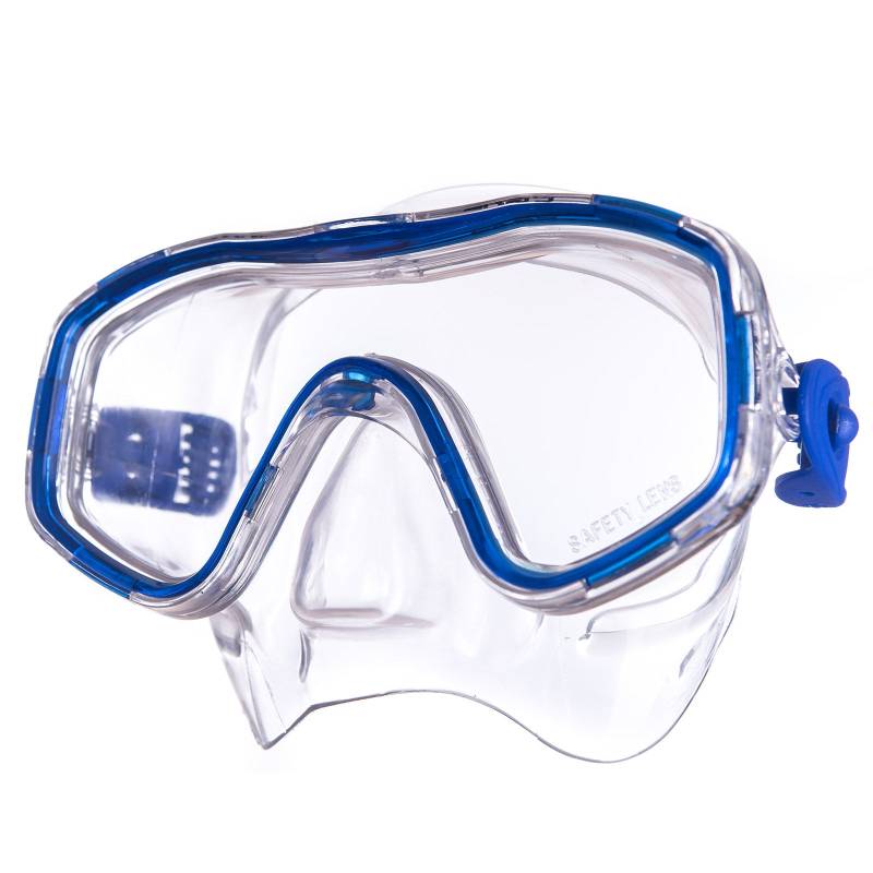 SALVAS Kinder Tauchmaske Easy Schnorchel Taucher Schwimm Brille Maske Mit Nase-blau von Salvas