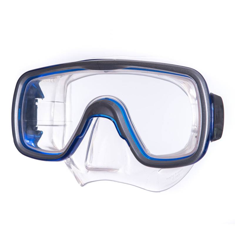 SALVAS Tauch Maske Geo Sr Schnorchel Schwimm Brille Beschlag Silikon Erwachsene-blau von Salvas