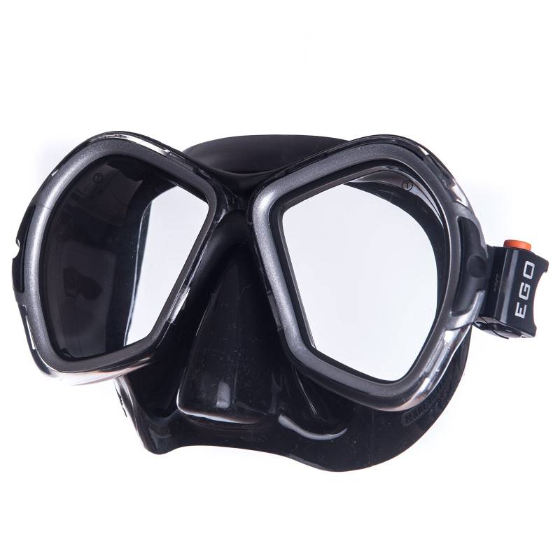 SALVAS Tauch Maske Phoenix Schnorchel Schwimm Brille Beschlag Erwachsene Silikon-schwarz von Salvas