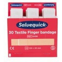 SALVEQUICK Nachfüllpackung elastisch, 6x30 Pflaster von Salvequick