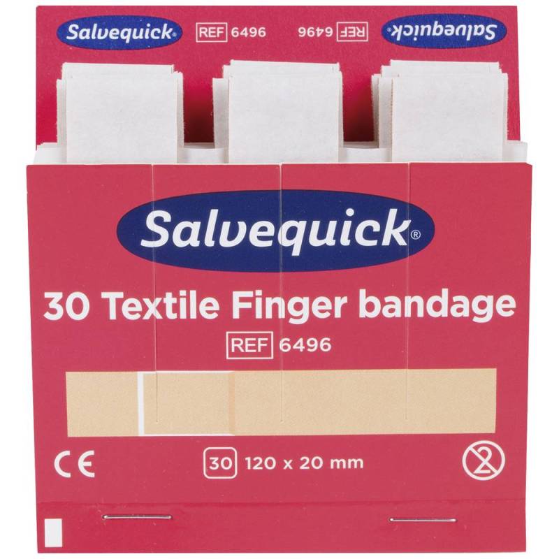 Salvequick 1009496 Pflaster Nachfüllset 120 Mm X 20 Mm Arbeitsschutz Pflaster B-Ware von Salvequick