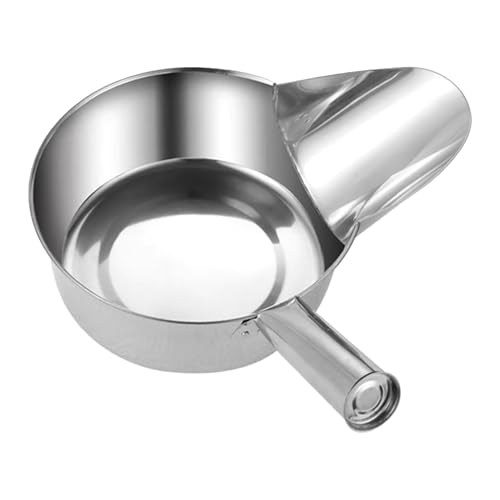 Food Service Scoop - Edelstahl Fritteuse Schaufel für Küche - Speisezubereitung Entenschnabel Rührwerk für | Wohnmobil Speisesaal Catering LKW Restaurant Kino Food Service Scoop - Edelstahl Fritteuse Schaufel für Küche - Speisezubereitung Entenschnabel Rührwerk für | Wohnmobil Speisesaal Catering LKW Restaurant Kino von Salyeeluly