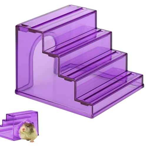 Hamsterleiter | Hamstermöbel - 2-in-1 Gehegelandschaft Mit Rutschfesten Spielzeug Für Nager Bewegung Futtersuche Knabberbedürfnisse Nistplatz von Salyeeluly