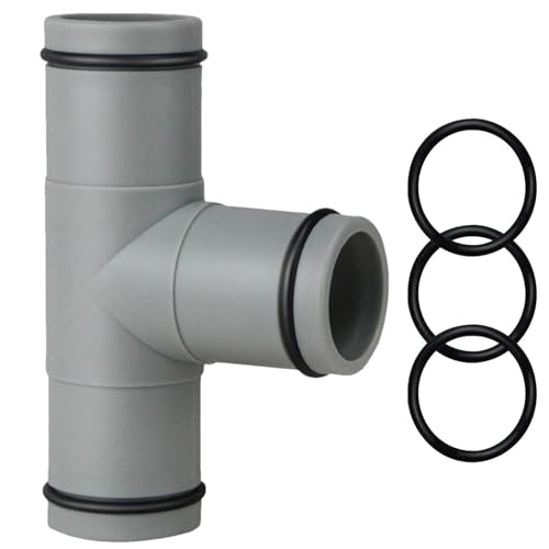 Pool Schlauchverbinder 32mm | 2 Wege Poolschlauch Verbinder | Pool Schlauchadapter | Pool Schlauchverbinder Verlängerung, Poolschlauch Adapter für Poolschläuche von Salyeeluly