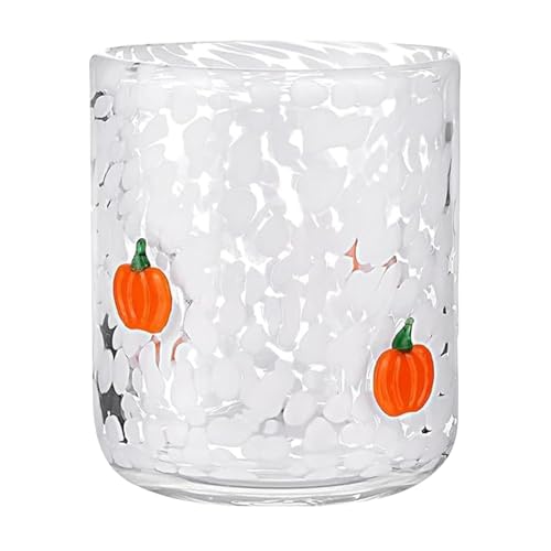 Salyeeluly Halloween Icon Juice Glasses | 530ml Trinkgläser ohne Stiels in Kürbisform | Doppelschicht Kürbisgläser Kaffeetasse Geschenk für Familie und Freunde Salyeeluly Halloween Icon Juice Glasses | 530ml Trinkgläser ohne Stiels in Kürbisform | Doppelschicht Kürbisgläser Kaffeetasse Geschenk für Familie und Freunde von Salyeeluly