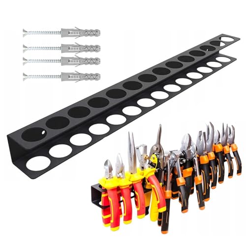 Salyeeluly Schraubendreherregal, Schraubendreher Organizer - Stahlzabrierhalterbügel für Garage | Handwerkzeugorganisation Rack für Workbench, Keller, Zuhause, Workshop Salyeeluly Schraubendreherregal, Schraubendreher Organizer - Stahlzabrierhalterbügel für Garage | Handwerkzeugorganisation Rack für Workbench, Keller, Zuhause, Workshop von Salyeeluly