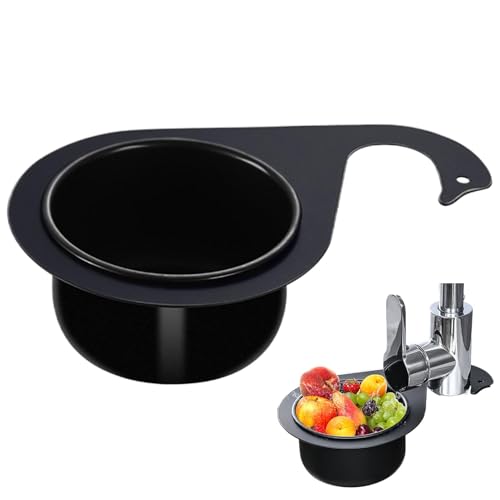 Siebkorb aus Edelstahl In Schwanenform für Die Spüle | Multi-functional Drain Basket | Waschbecken Sieb zum Waschen von Gemüse und | Küchenspüle Abfluss Korb Swan Drain Rack von Salyeeluly