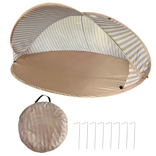 Strandmuschel PopUp UV Schutz | Strandzelt Strands Zelt | Faltbar Strands Muschel Baby UV Zelt | Tragbarer Automatisches Windschutz Wurfzelt mit Tragetasche für Familie Camping Garten Strandmuschel PopUp UV Schutz | Strandzelt Strands Zelt | Faltbar Strands Muschel Baby UV Zelt | Tragbarer Automatisches Windschutz Wurfzelt mit Tragetasche für Familie Camping Garten von Salyeeluly