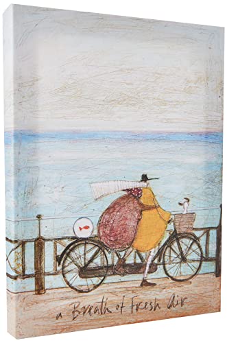 Sam Toft 'A Breath of Fresh Air' Kunstdruck auf Leinwand,30 x 40 cm von Sam Toft