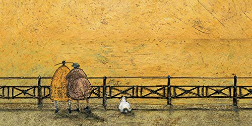 Sam Toft 'A Romantic Interlude' Kunstdruck Auf Leinwand, 30 X 60 Cm Mehrfarbig von Sam Toft