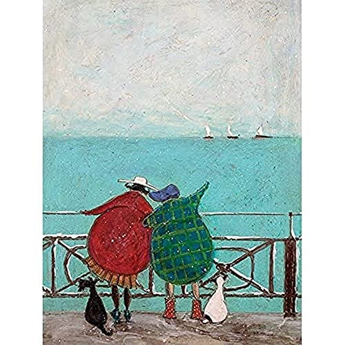 Pyramid International Leinwanddruck, Poly Canvas + MDF Frame, Mehrfarbig, 60 x 80 cm Pyramid International Leinwanddruck, Poly Canvas + MDF Frame, Mehrfarbig, 60 x 80 cm von Sam Toft